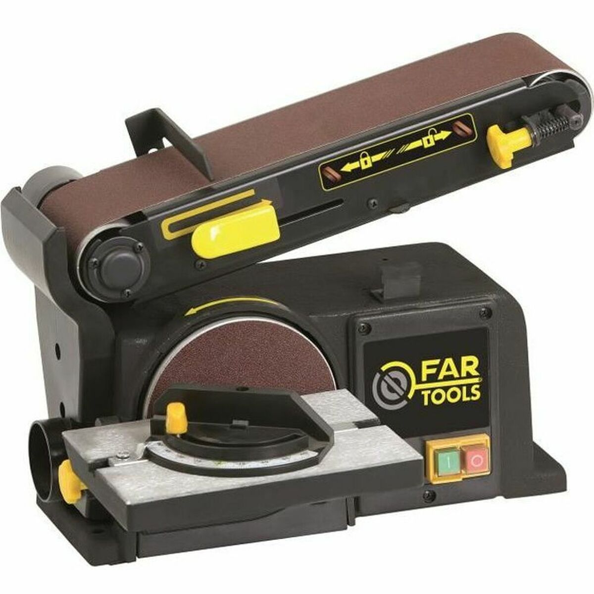 Excenterslip med slumpmässig bana Fartools 370 W