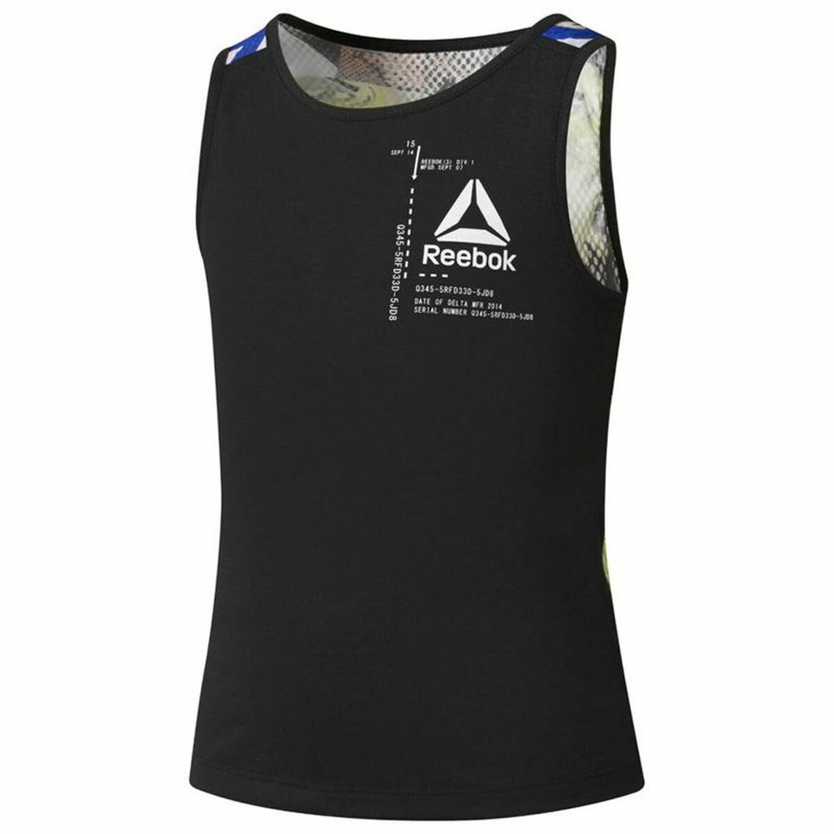 Ärmlös sporttröja Dam Reebok Tank Svart - 9