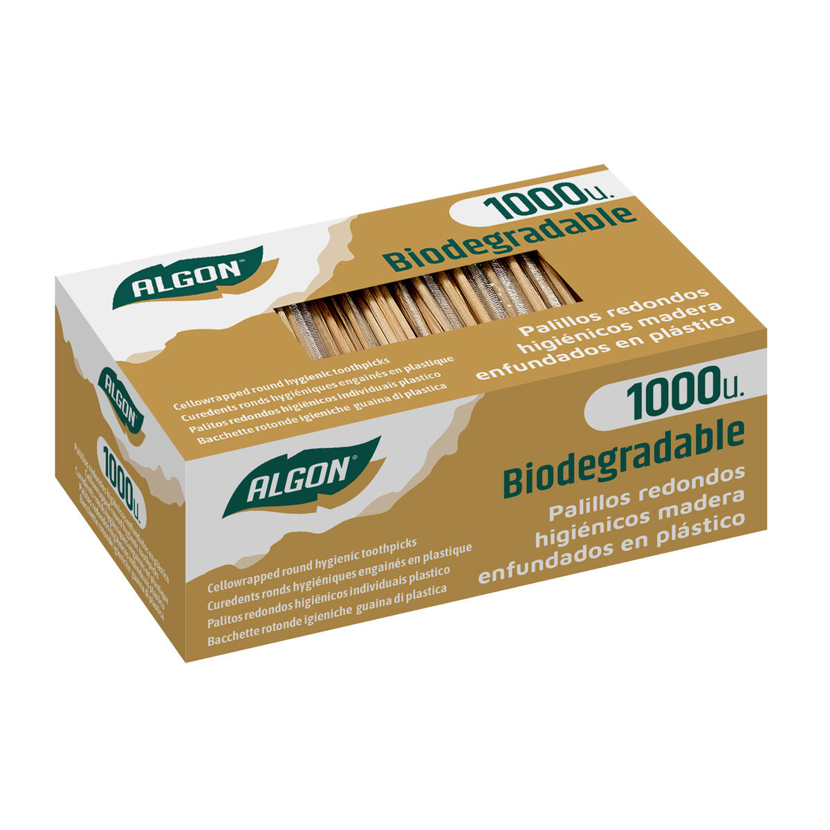 Tandpetare Algon Set 1000 Delar (30 antal) - 6