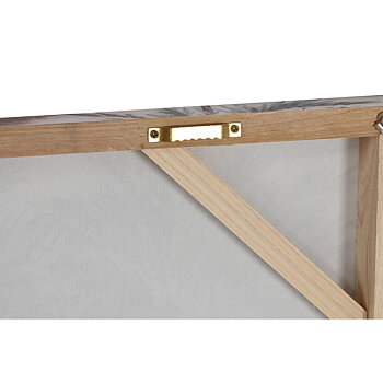 Kanvas Home ESPRIT Kanvas Trä MDF 120 x 3 x 60 cm Strand