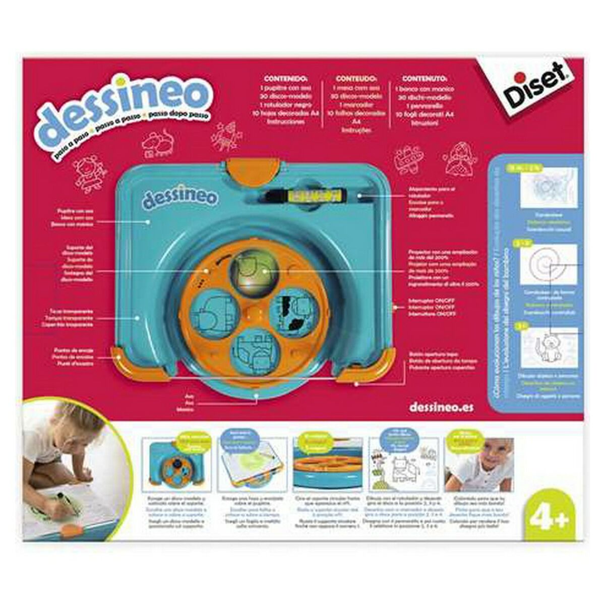 Utbildningsspel Dessineo Diset Teckning - 6