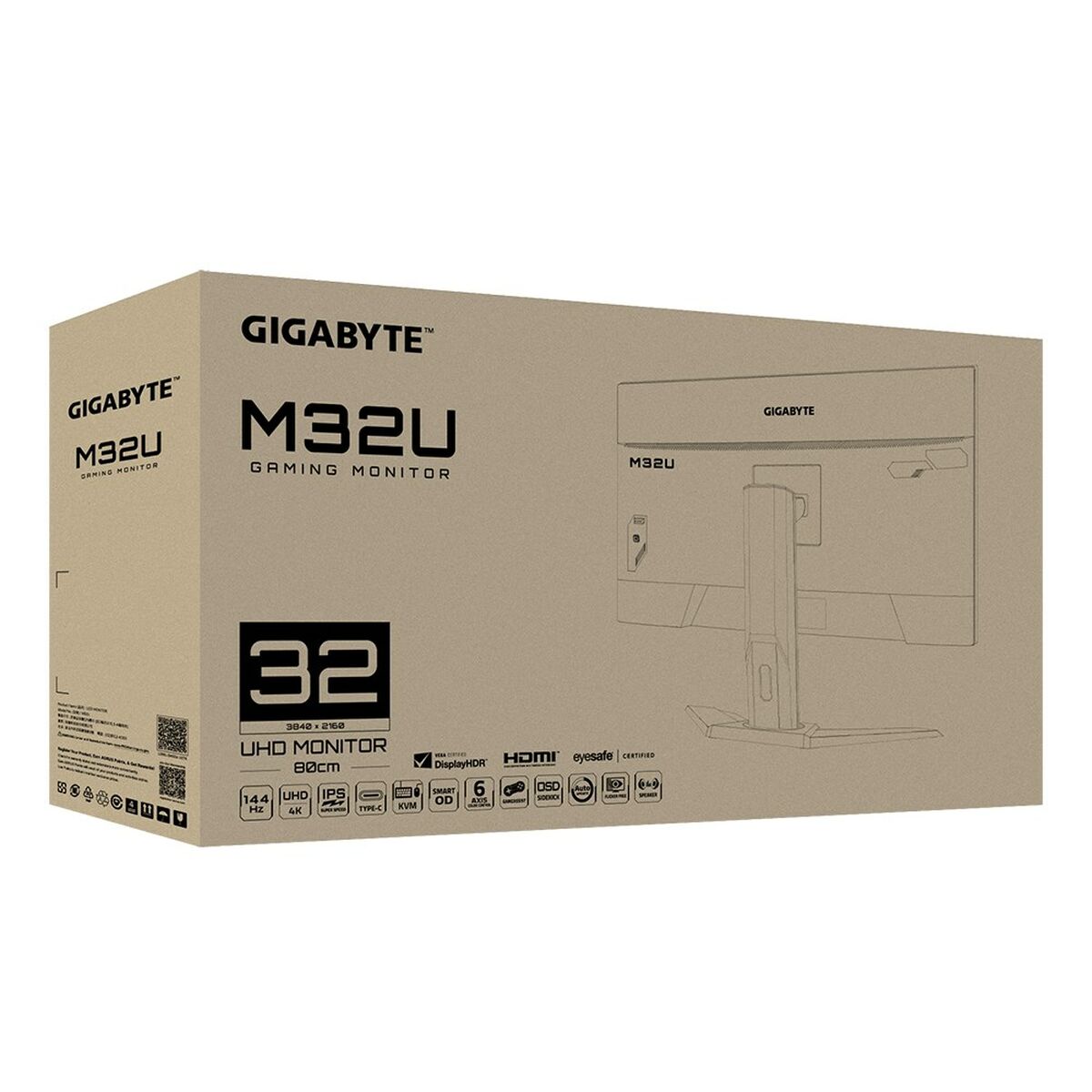 Monitor Gigabyte M32U 31,5" 4K Ultra HD 50-60 Hz - 5