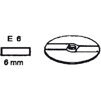 Skärmaskin Disk E 6