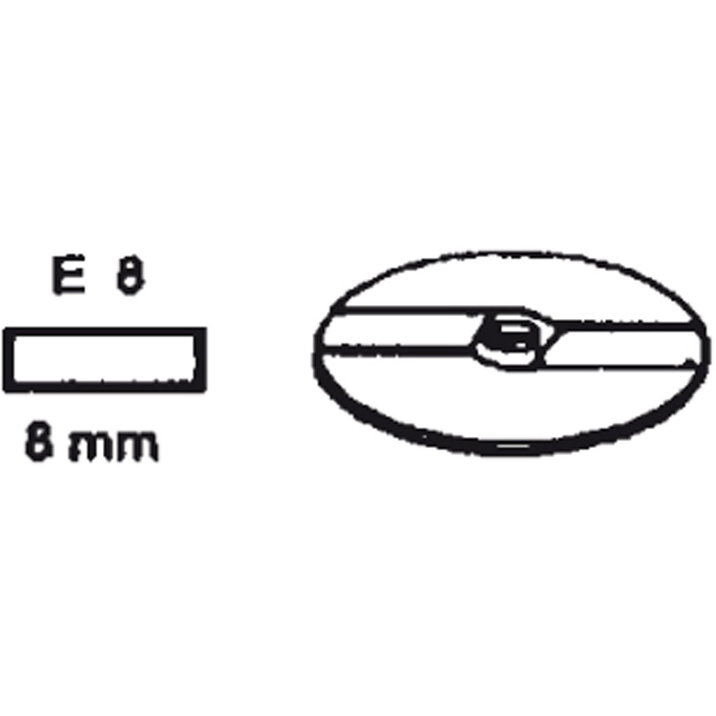 Skärmaskin Disk E 8
