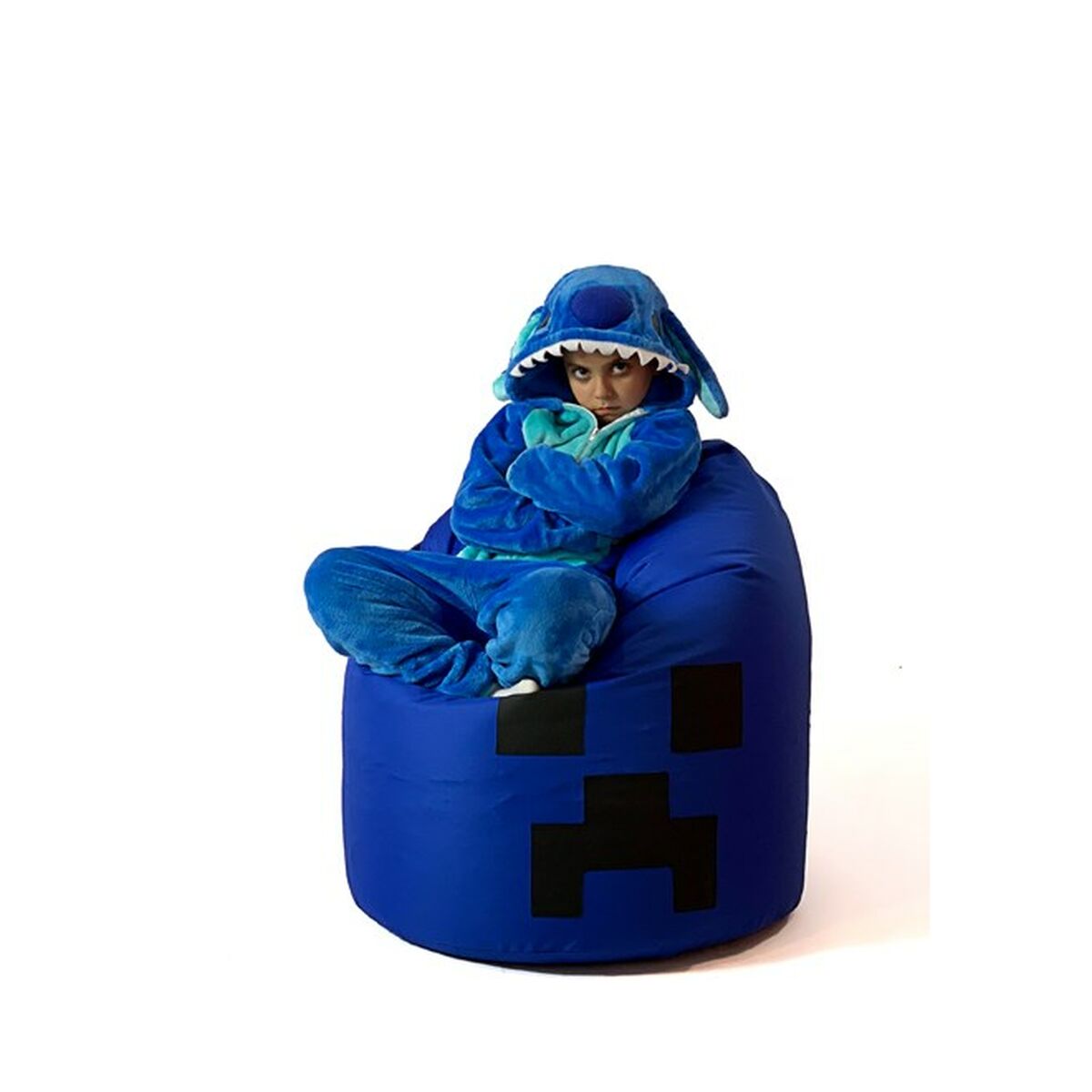 Puff GO GIFT Blå Oxford minecraft - 3