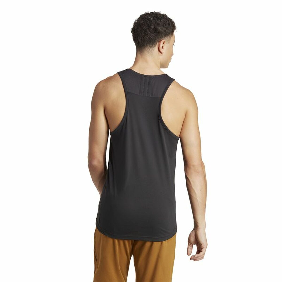 Ärmlös sporttröja Herr Adidas Base Svart - 4