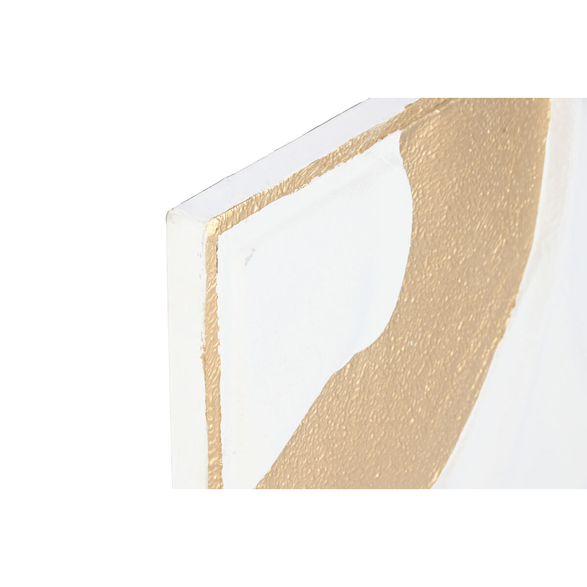 Väggdekoration Home ESPRIT Vit Gyllene Modern 48 x 2,5 x 80,5 cm (2 antal) - 2
