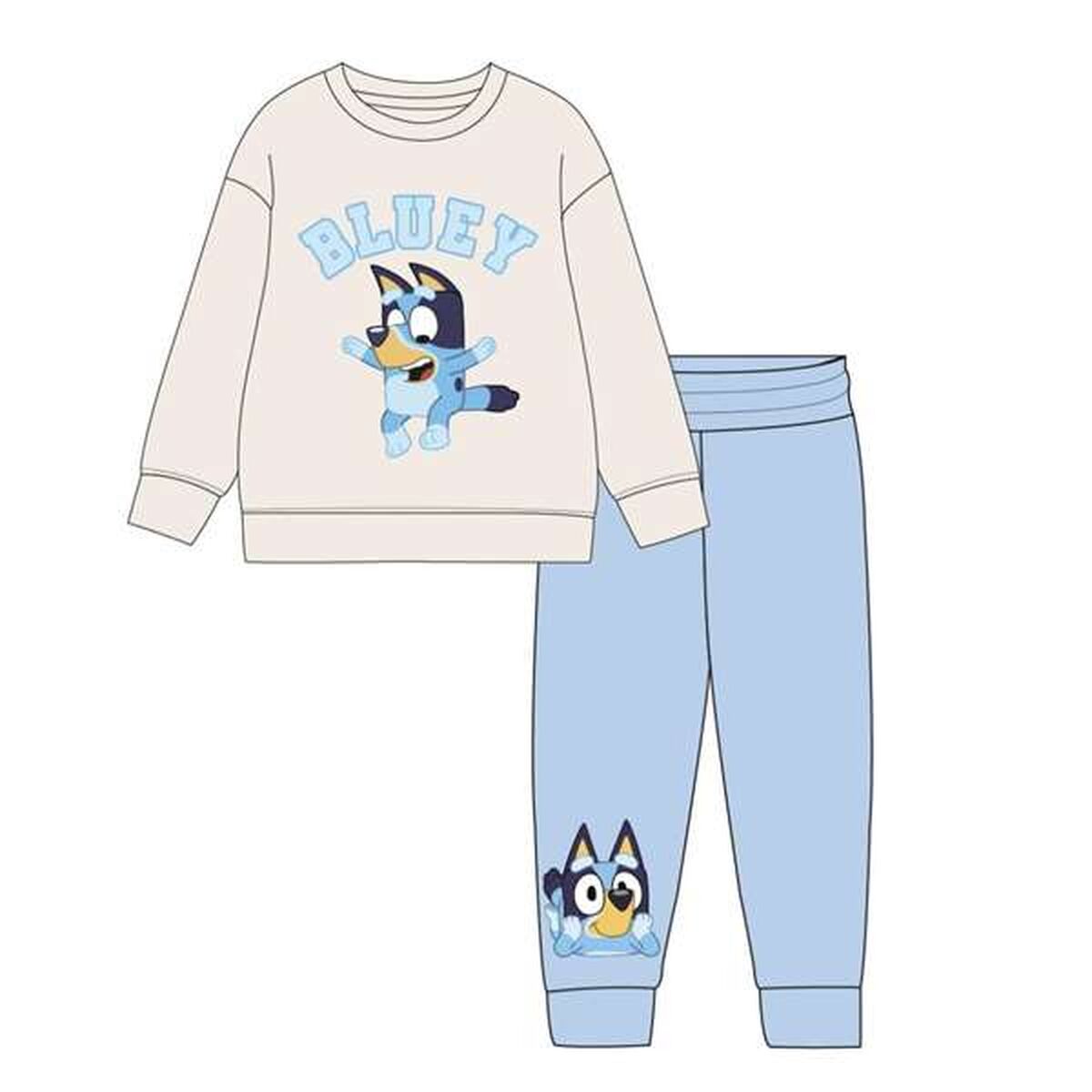 Träningsoverall, Barn Bluey Beige - 2
