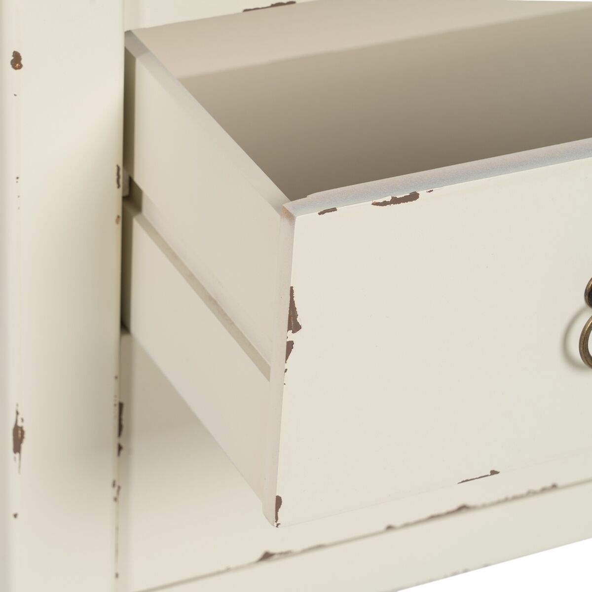 Mottagare Vit Naturell 104 x 50 x 78 cm - 4