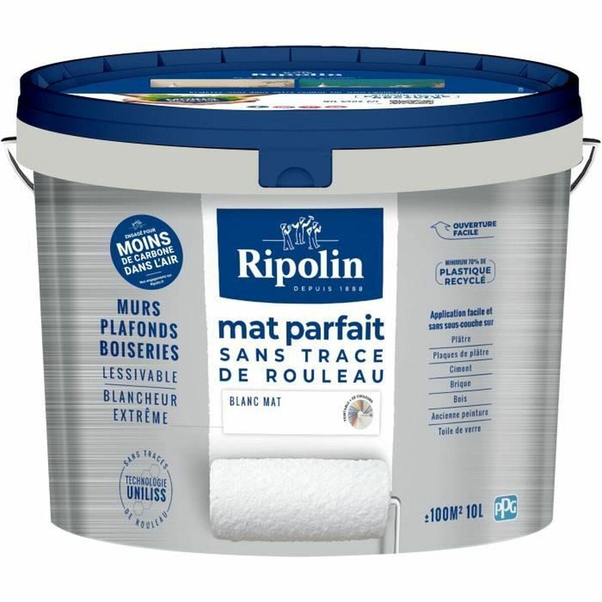 Grundfärg Ripolin Vit Matt 10 L