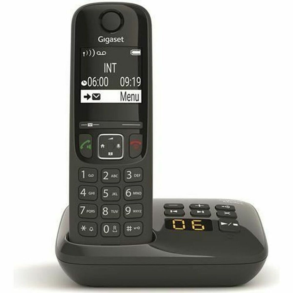 Trådlös Telefon Gigaset AS690A Svart