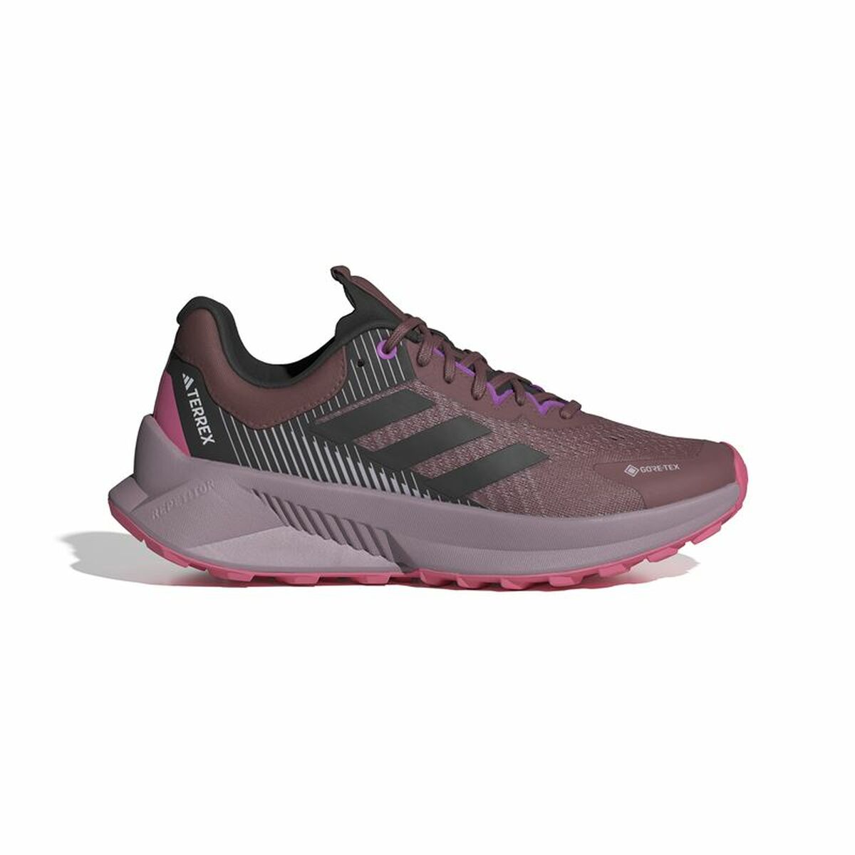 Gymnastiksko, Dam Adidas Terrex Soulstride Flow Gtx Röd Bordeaux