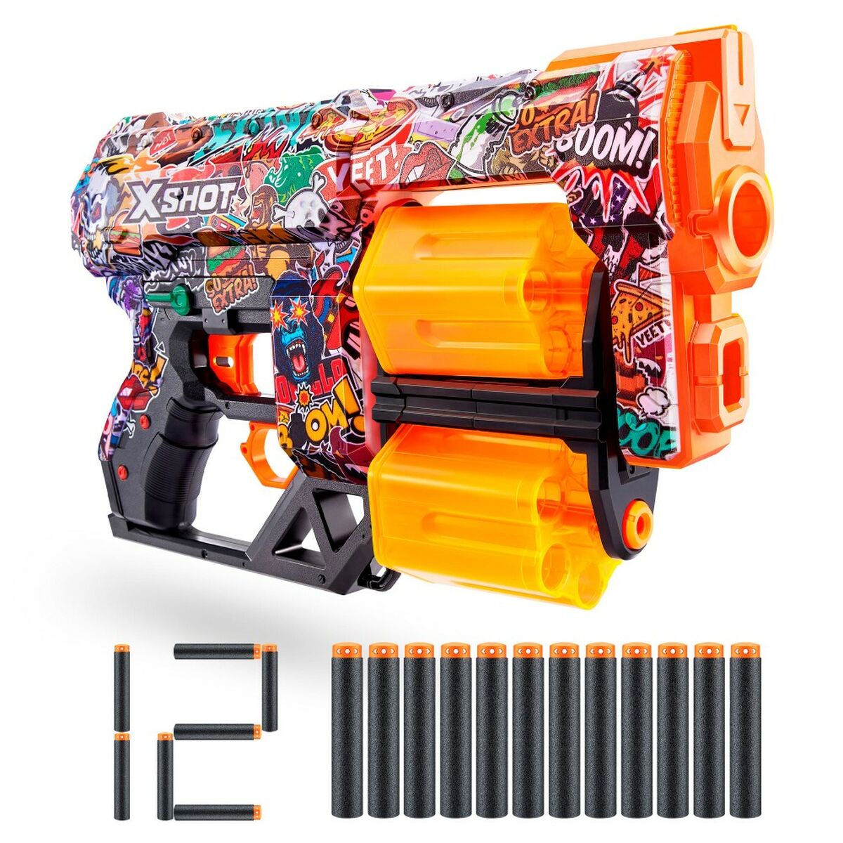 Pistol med Pilar Zuru X-Shot Dread - 8
