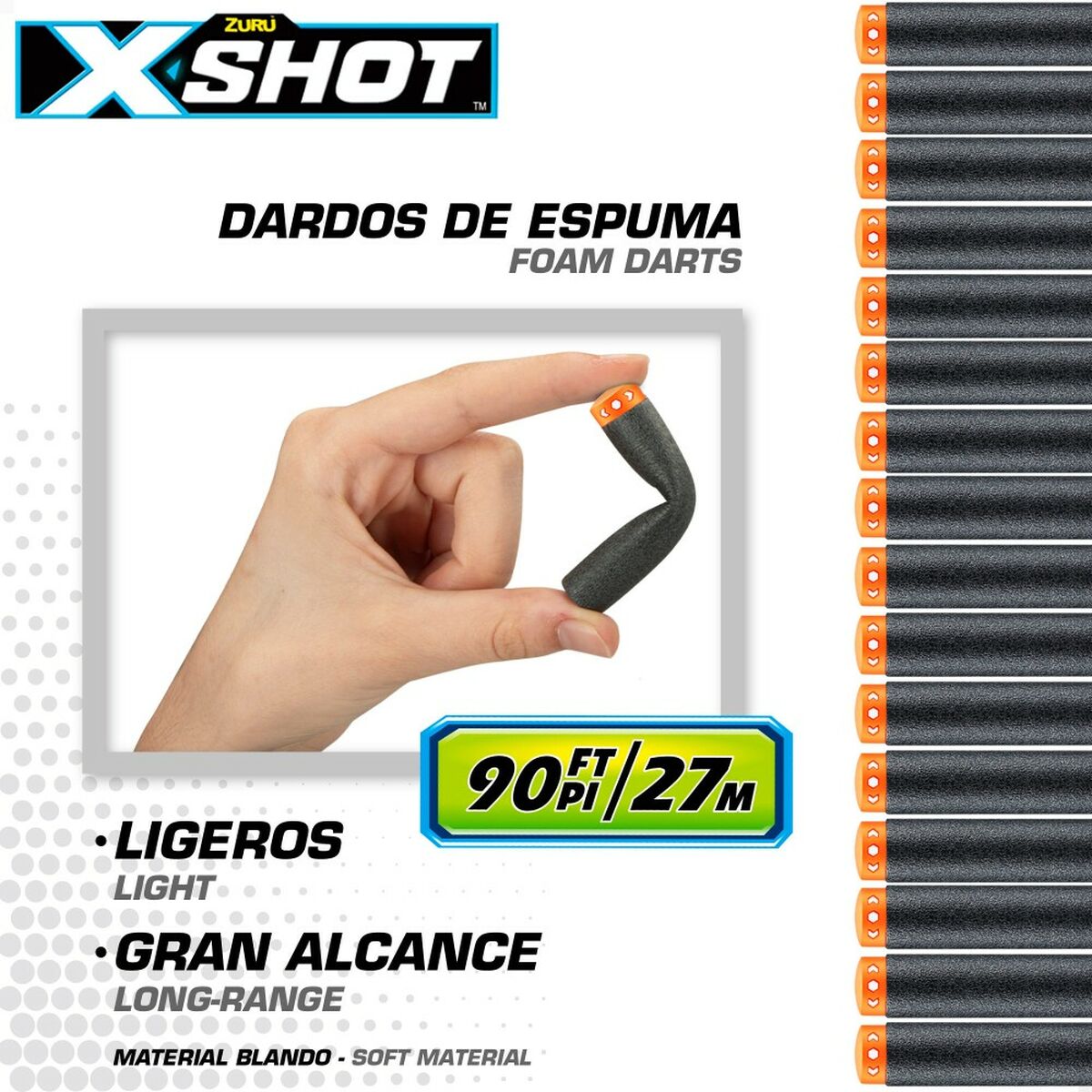 Pistol med Pilar Zuru X-Shot Dread - 5