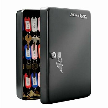 Nyckelskåp Master Lock ?9,8 x 23,9 x 30 cm 50 Nycklar Svart Stål