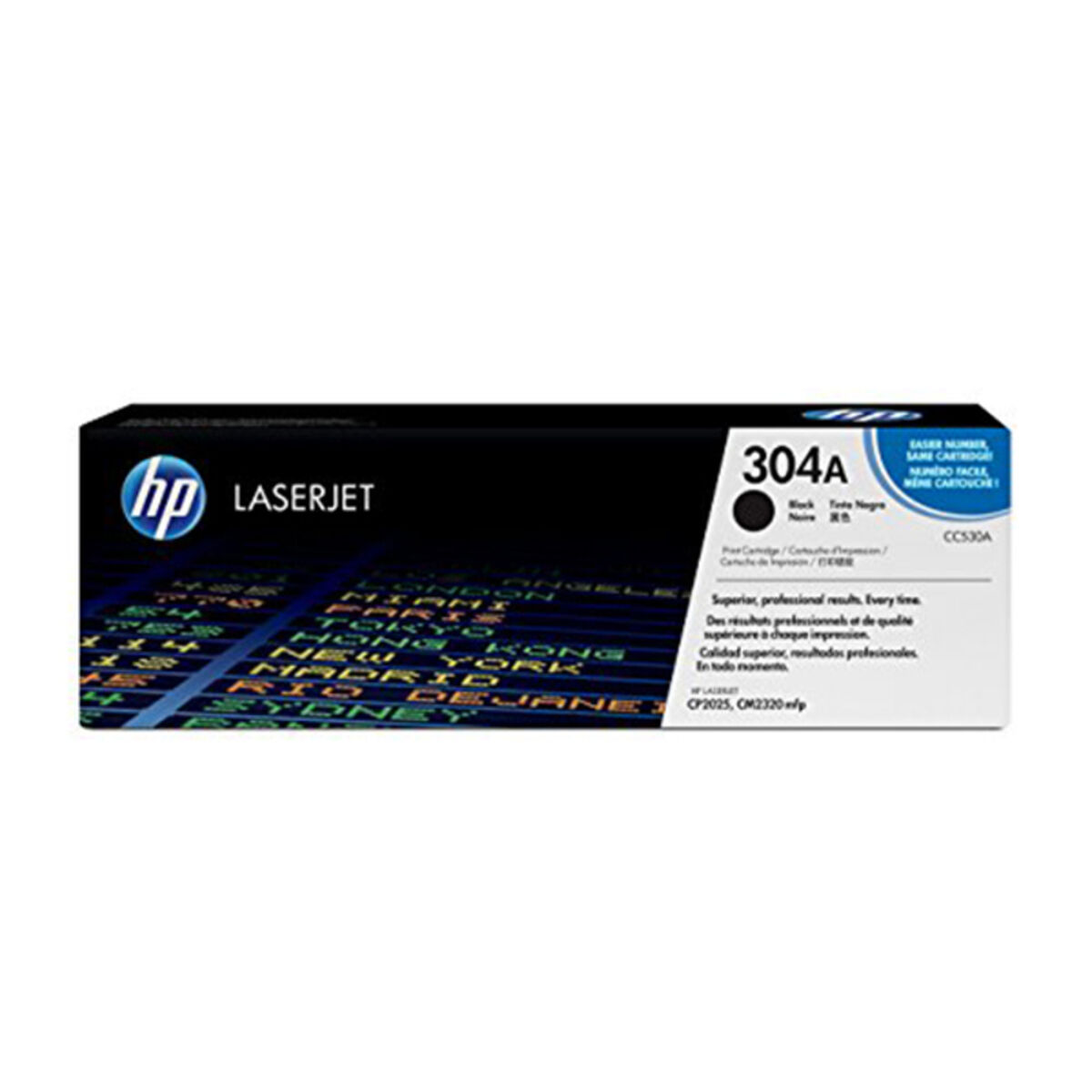 Original Toner HP 304A Svart - 2