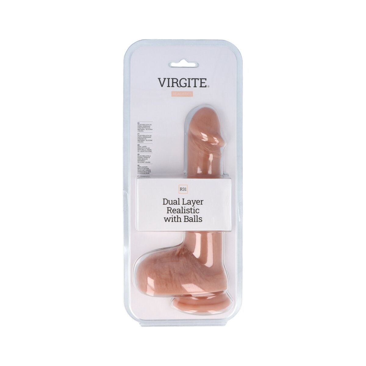 Realistisk dildo Virgite 22 cm - 2