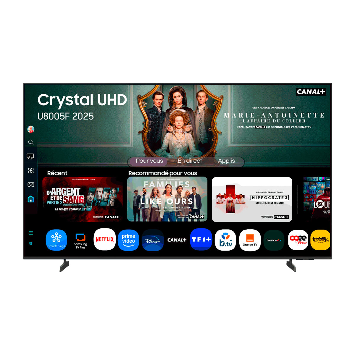 Smart TV Samsung TU75U8005FUX 75 75" 4K Ultra HD LED HDR QLED