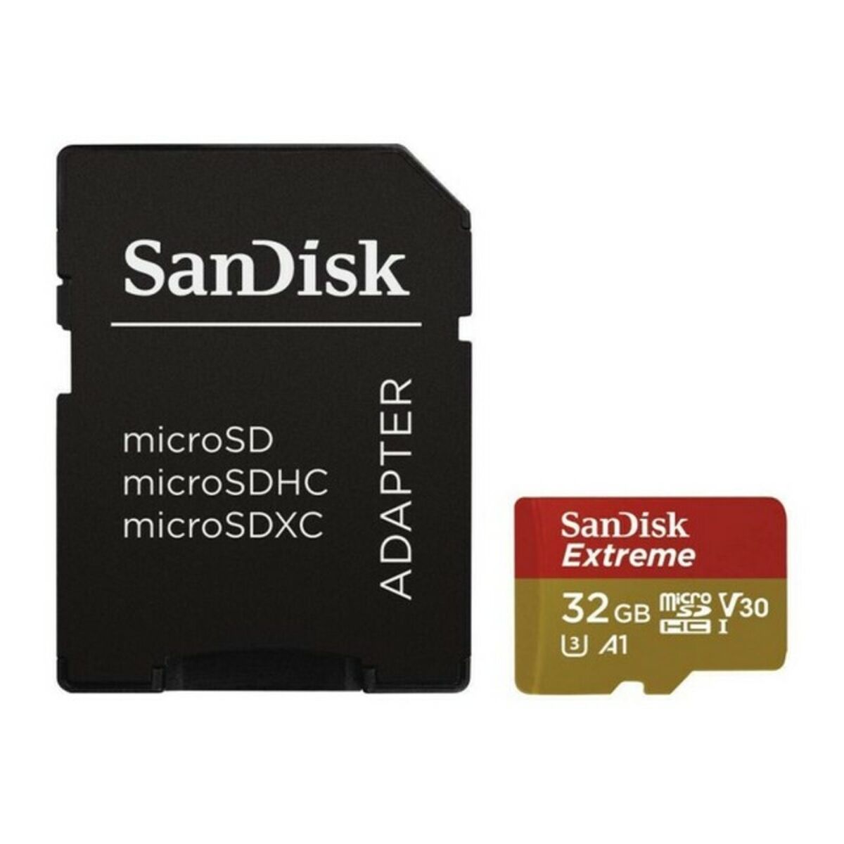 Micro-SD Minneskort med Adapter SanDisk SDSQXA1-GN6AA C10 160 MB/s - 2