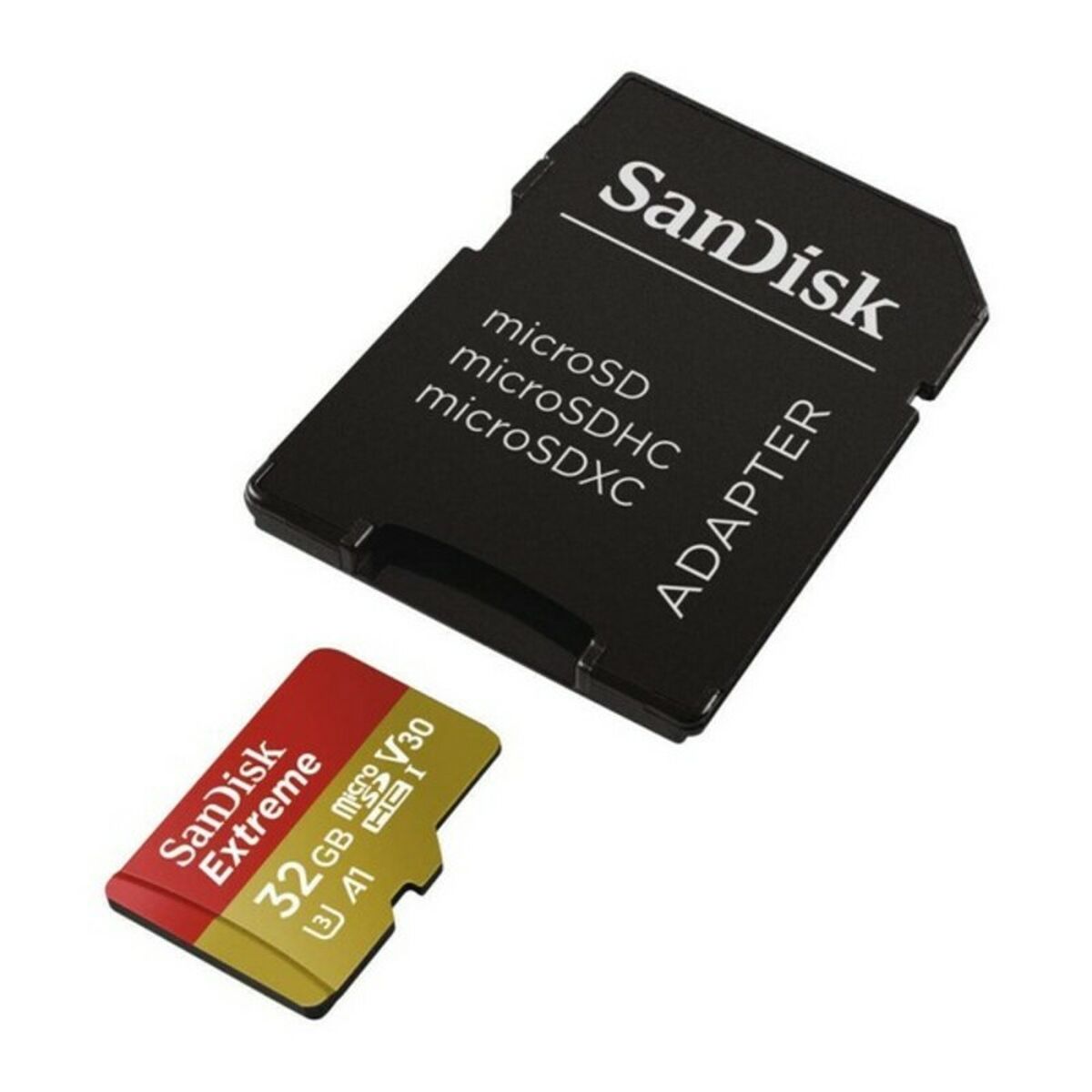 Micro-SD Minneskort med Adapter SanDisk SDSQXA1-GN6AA C10 160 MB/s - 3