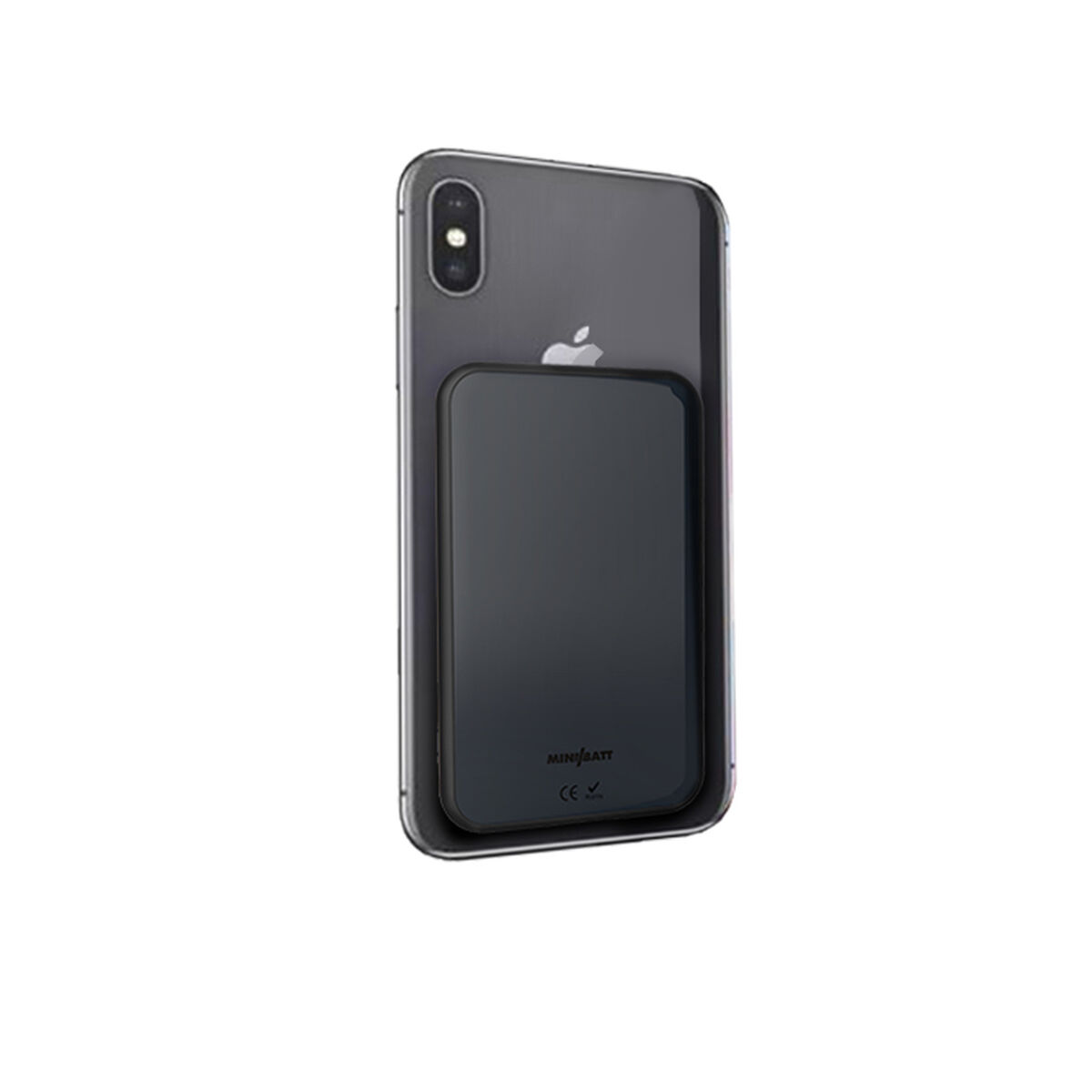 Bärbar laddare MiniBatt Xslim Svart 3000 mAh - 5