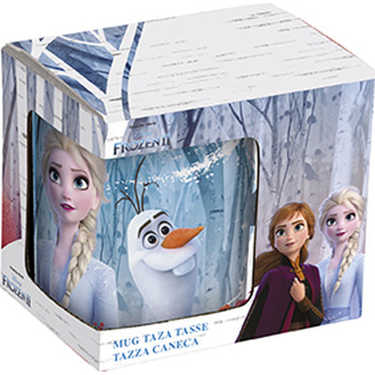Koppar Frozen Believe 325 ml Lila Keramik - 2