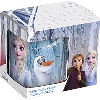 Koppar Frozen Believe 325 ml Lila Keramik
