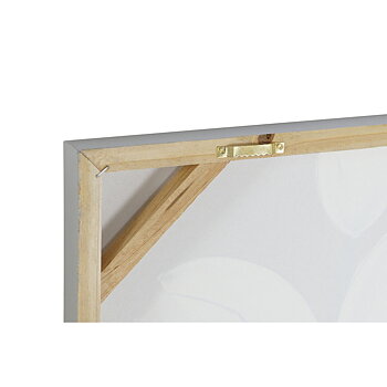 Kanvas Home ESPRIT Kanvas Trä MDF 80 x 3 x 80 cm 80 x 2,8 x 80 cm
