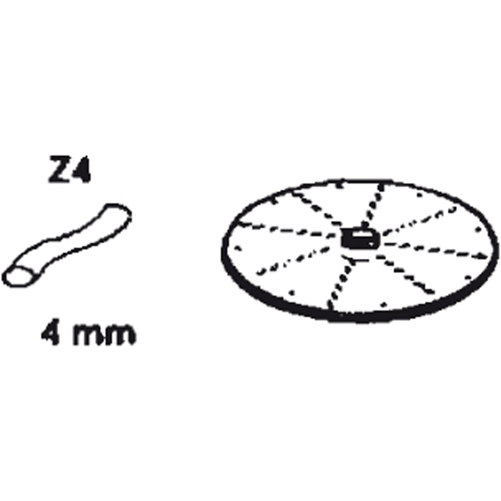 Disk för Julienne Z 4