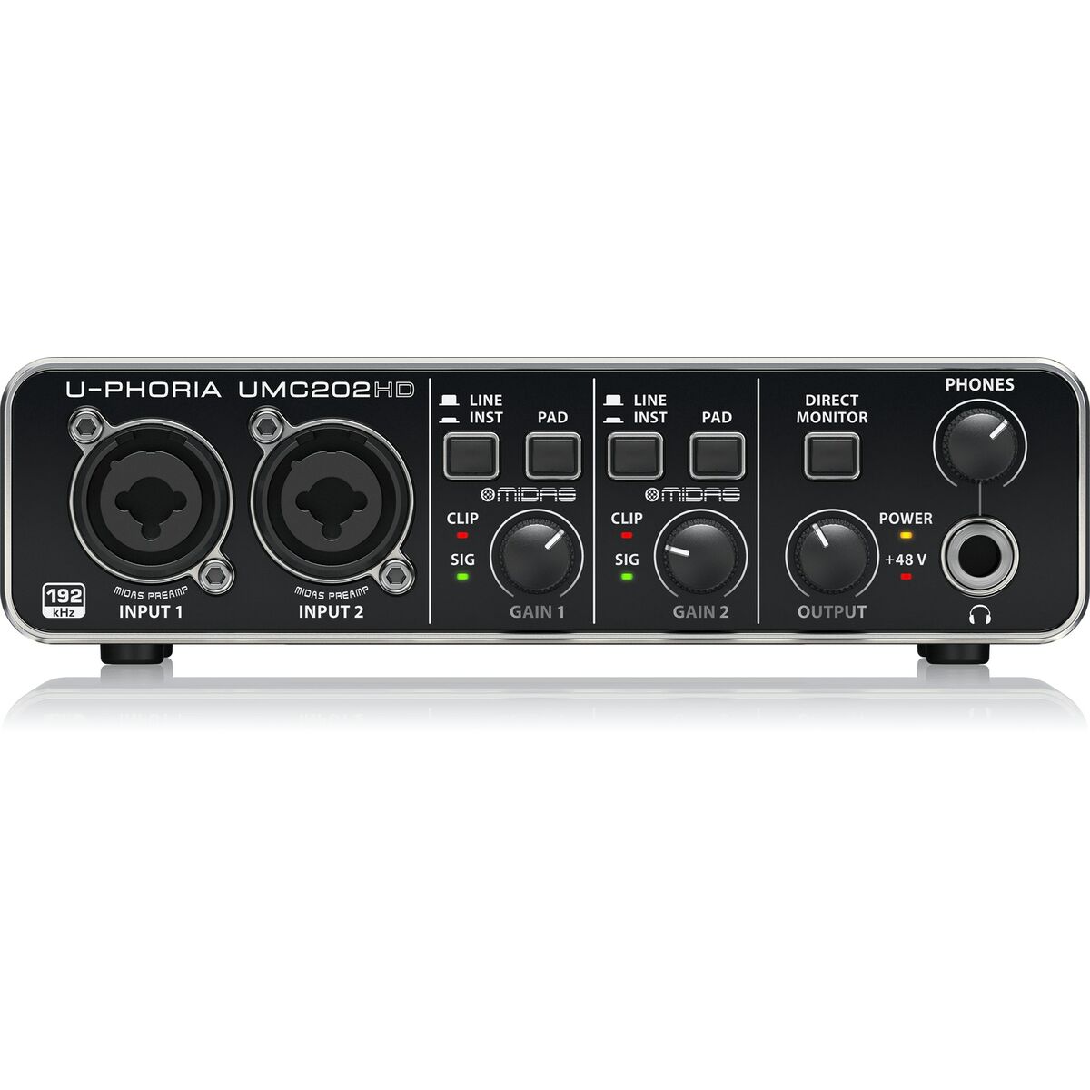 Ljudgränssnitt Behringer UMC202HD