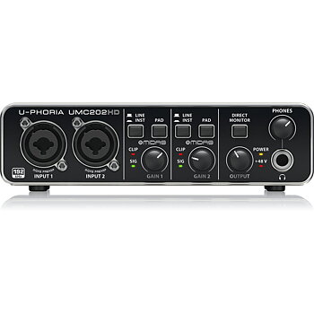 Ljudgränssnitt Behringer UMC202HD
