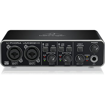Ljudgränssnitt Behringer UMC202HD