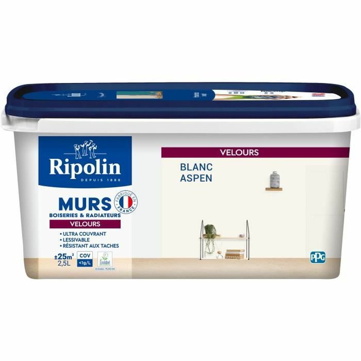 Grundfärg Ripolin Vit 2,5 L Matt