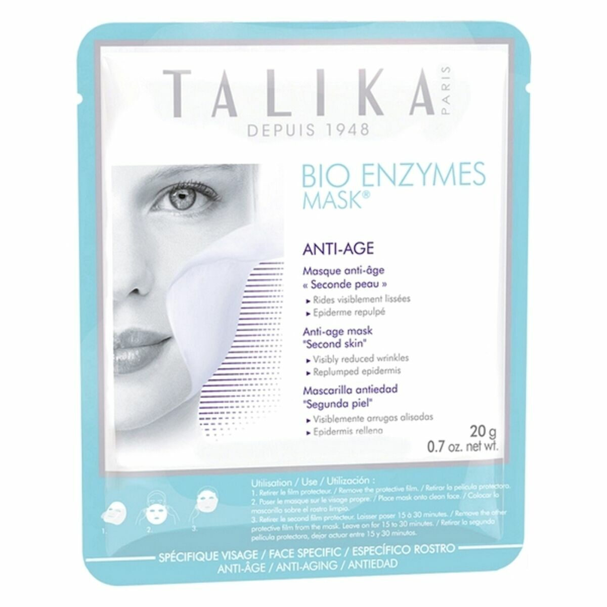 Ansiktsmask Talika 10043 Anti age