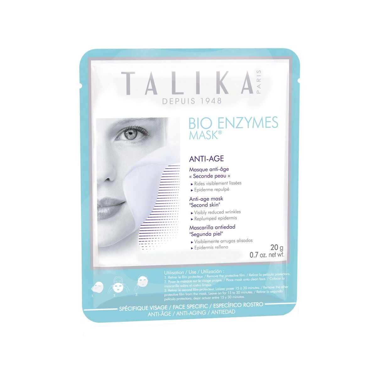 Ansiktsmask Talika 10043 Anti age - 2