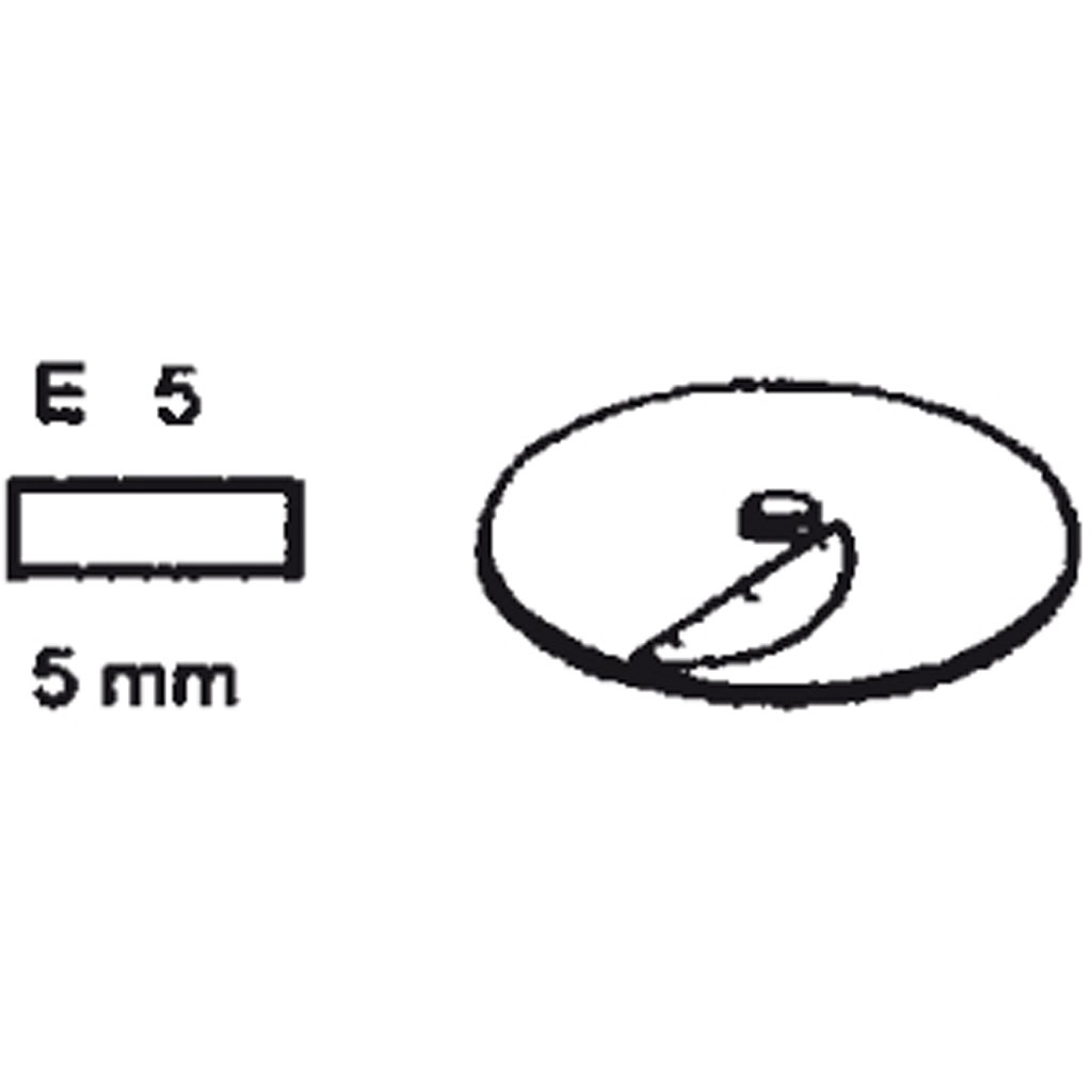 Skärmaskin Disk E 5