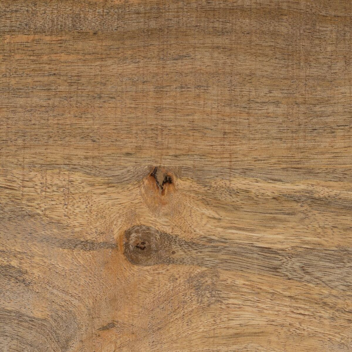 Sidobord MANGO 100 x 40 x 60 cm Naturell Svart Trä Järn - 4