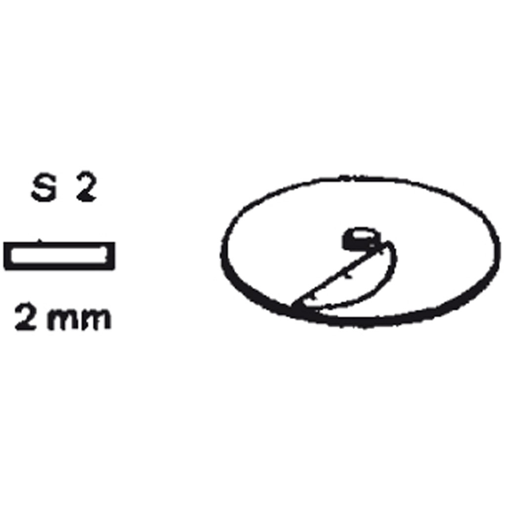 Skärmaskin Disk S 2