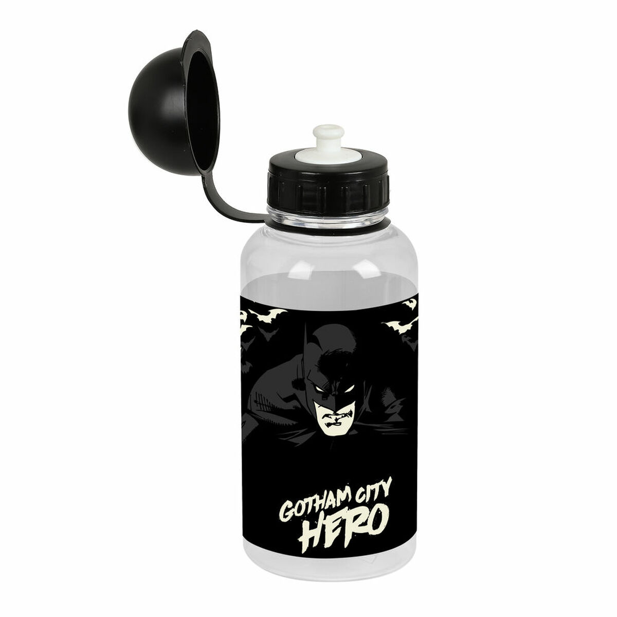 Vattenflaska Batman Hero Svart PVC 500 ml - 4