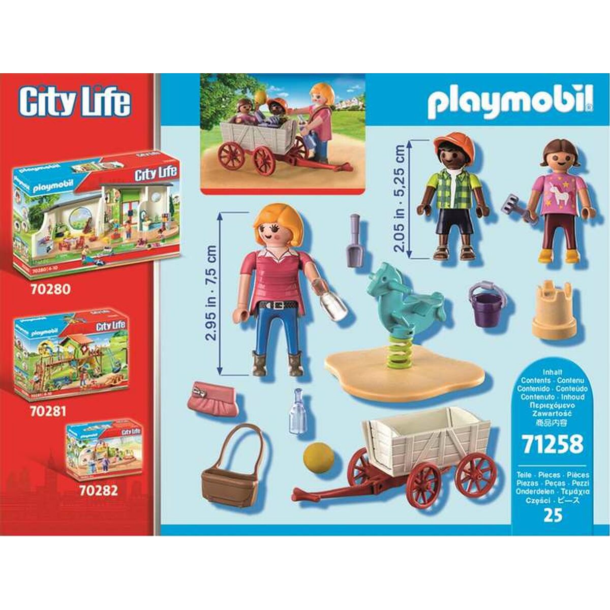 Playset Playmobil 71258 City Life 25 Delar - 3