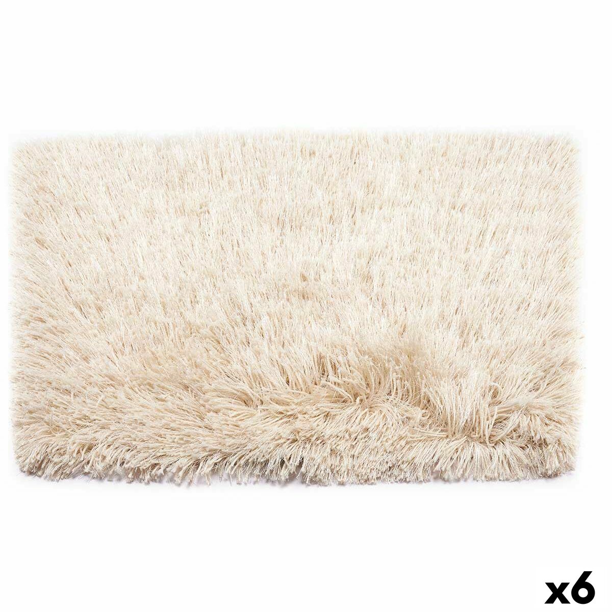Matta Kräm Bomull Polyester 50 x 2 x 80 cm (6 antal)