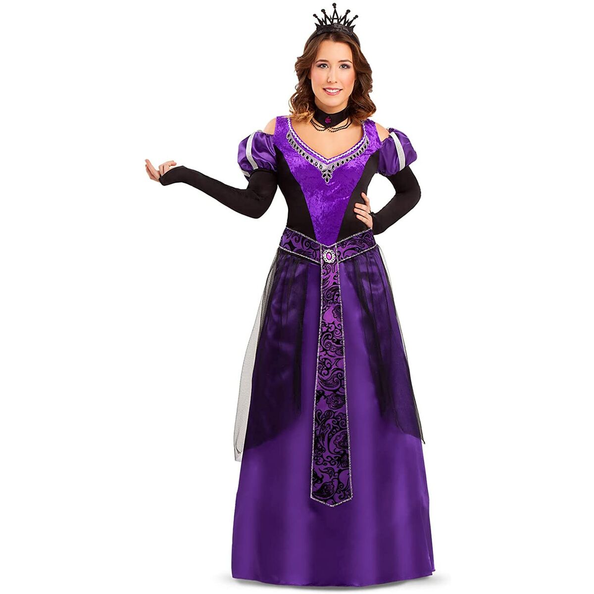 Maskeraddräkt vuxna My Other Me Medieval Queen M/L - 4