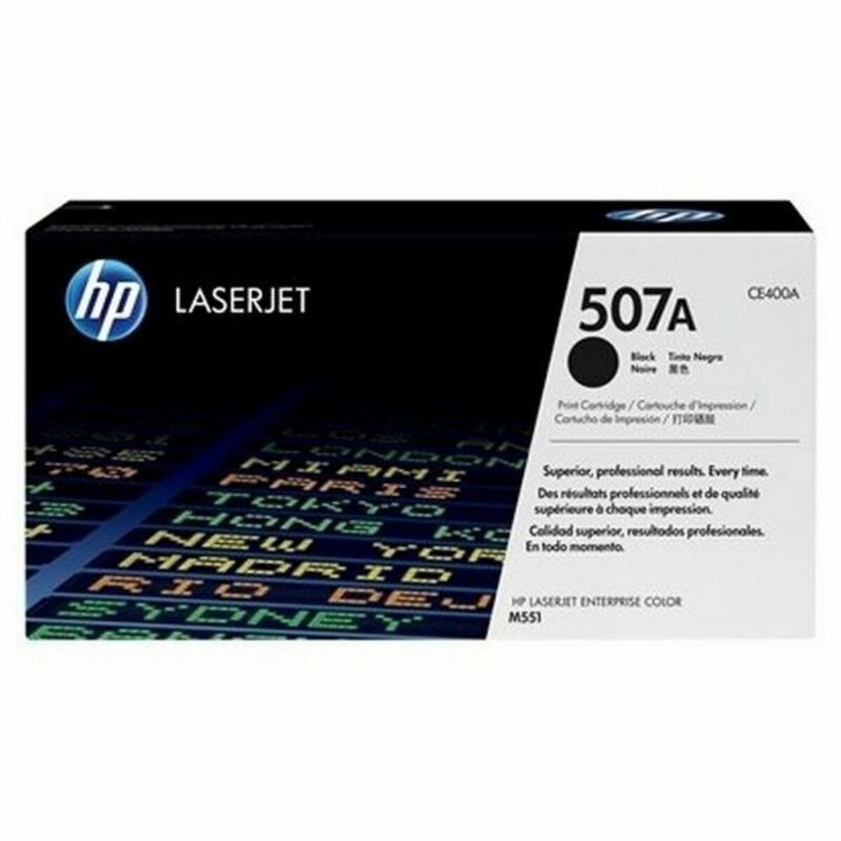 Original Toner HP 507A Svart - 2