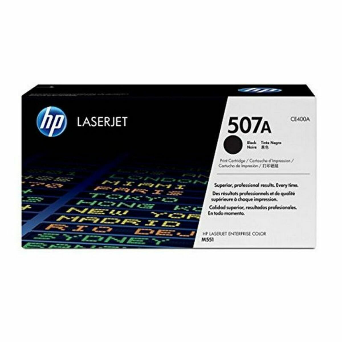 Original Toner HP 507A Svart - 4
