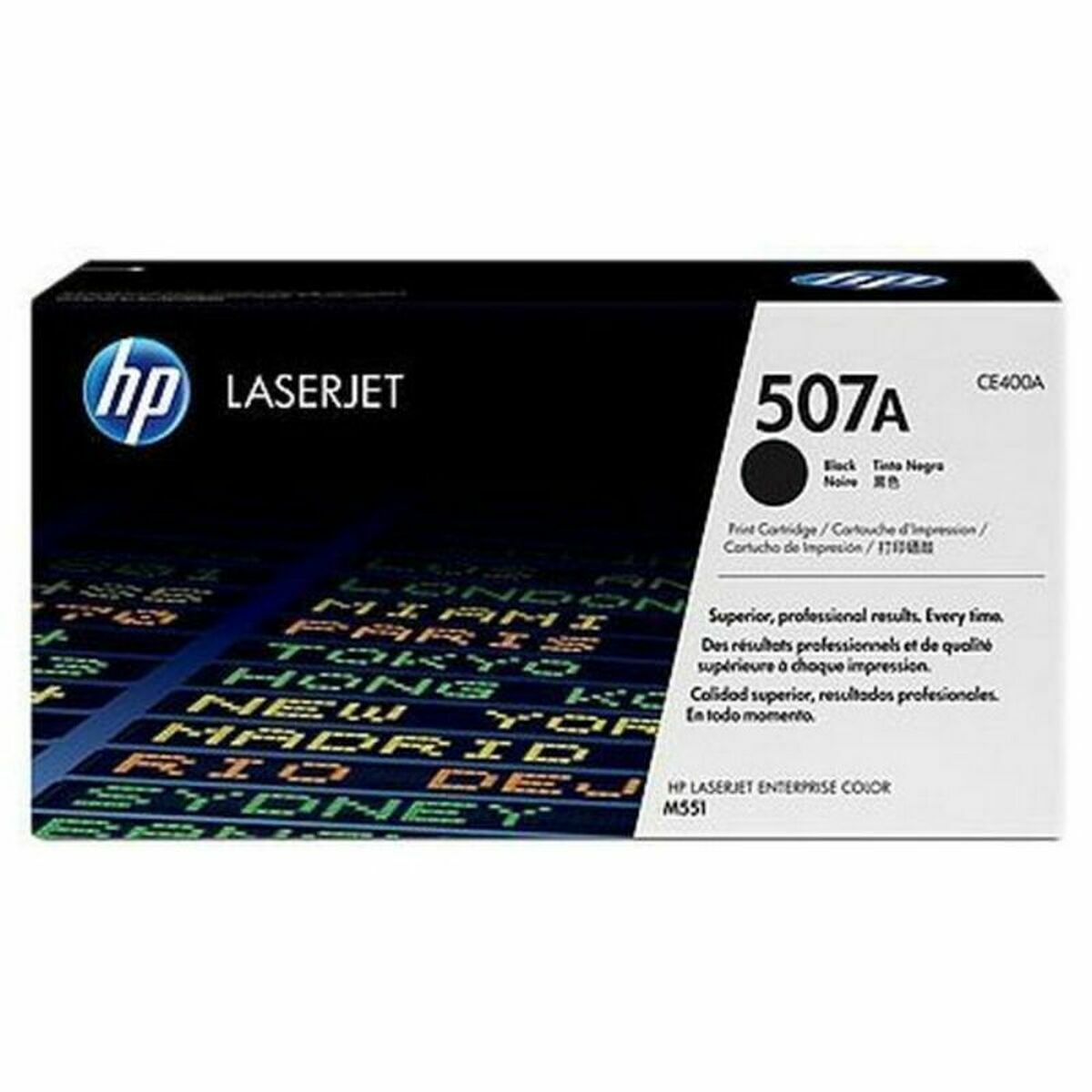 Original Toner HP 507A Svart - 3