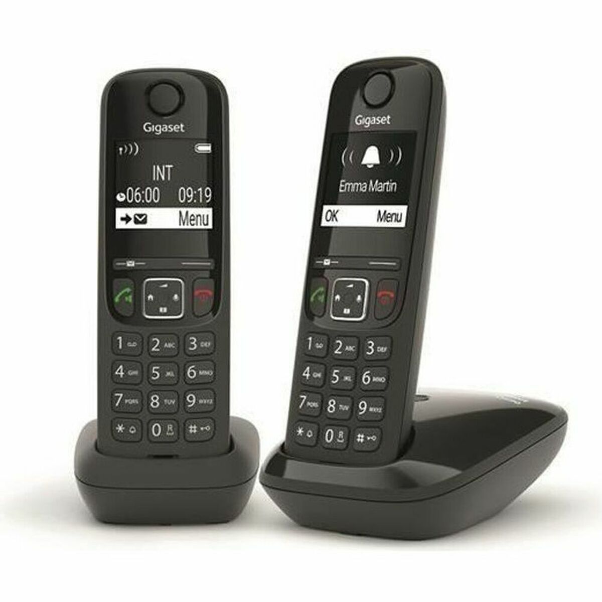 Markkabeltelefon Gigaset L36852-H2816-N101 Svart