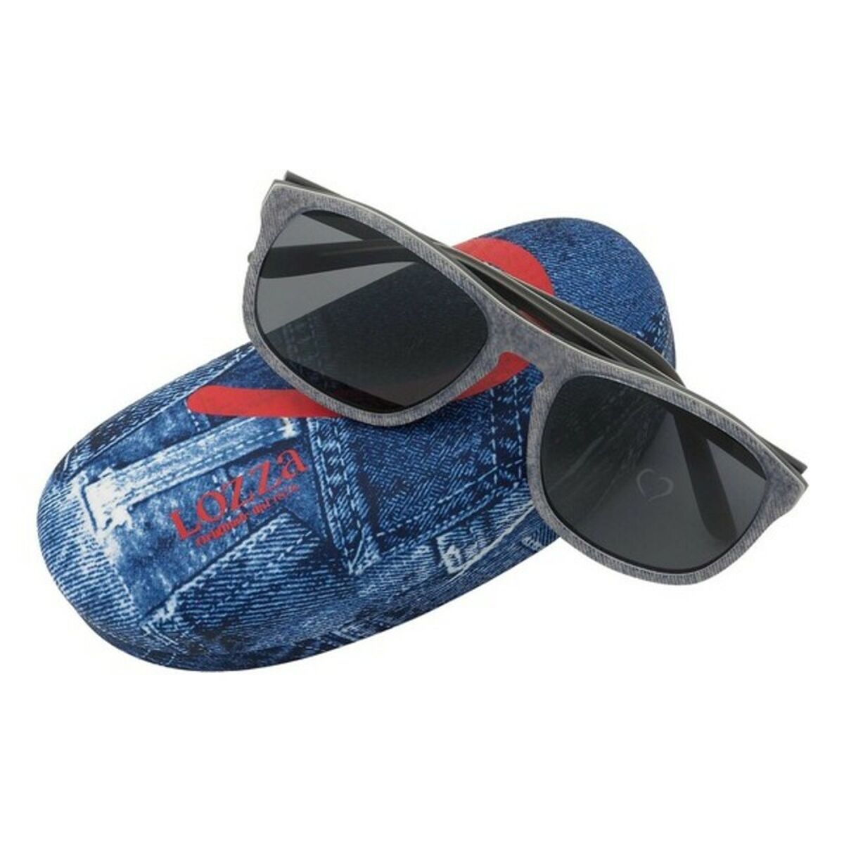 Unisexsolglasögon Lozza SL192755N58M Ø 55 mm - 4