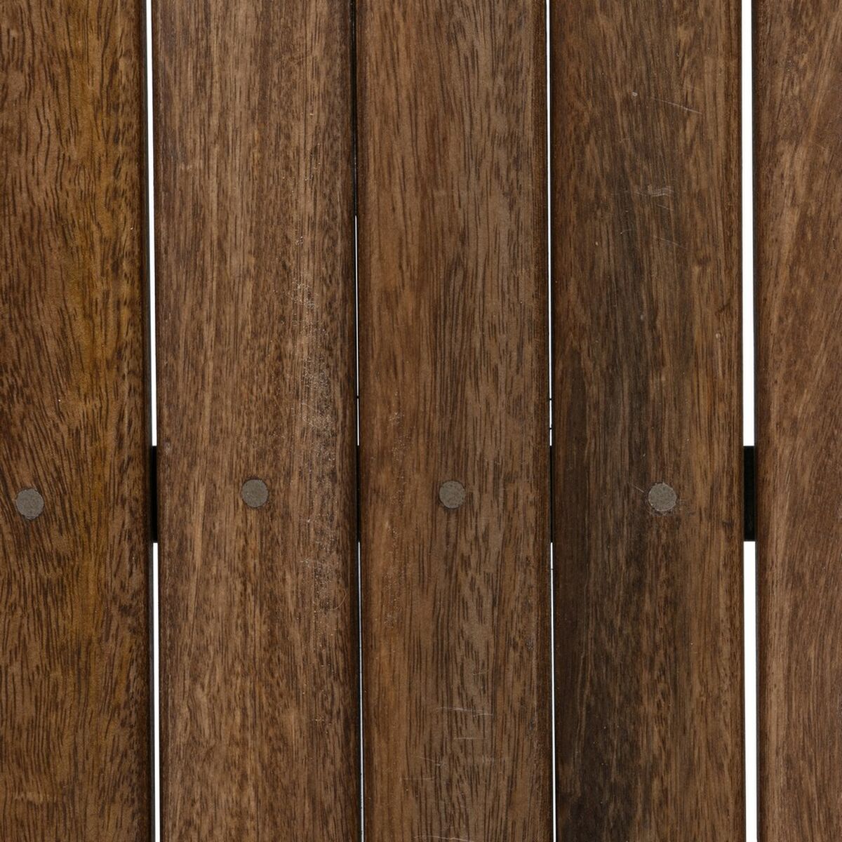 Sidobord 70 x 70 x 76 cm Naturell Svart Trä Järn - 5