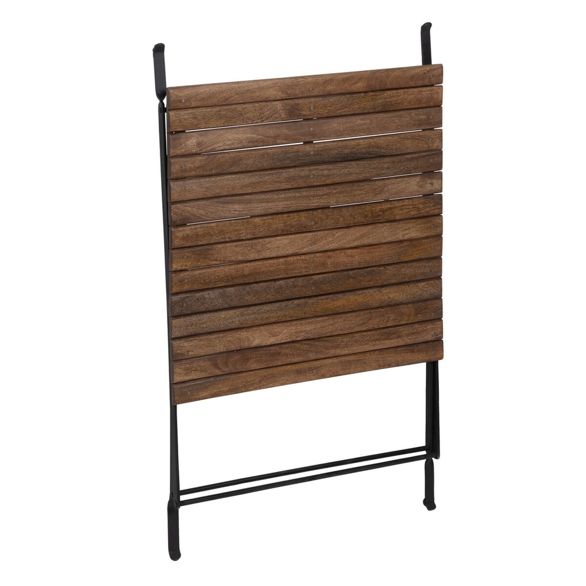 Sidobord 70 x 70 x 76 cm Naturell Svart Trä Järn - 10
