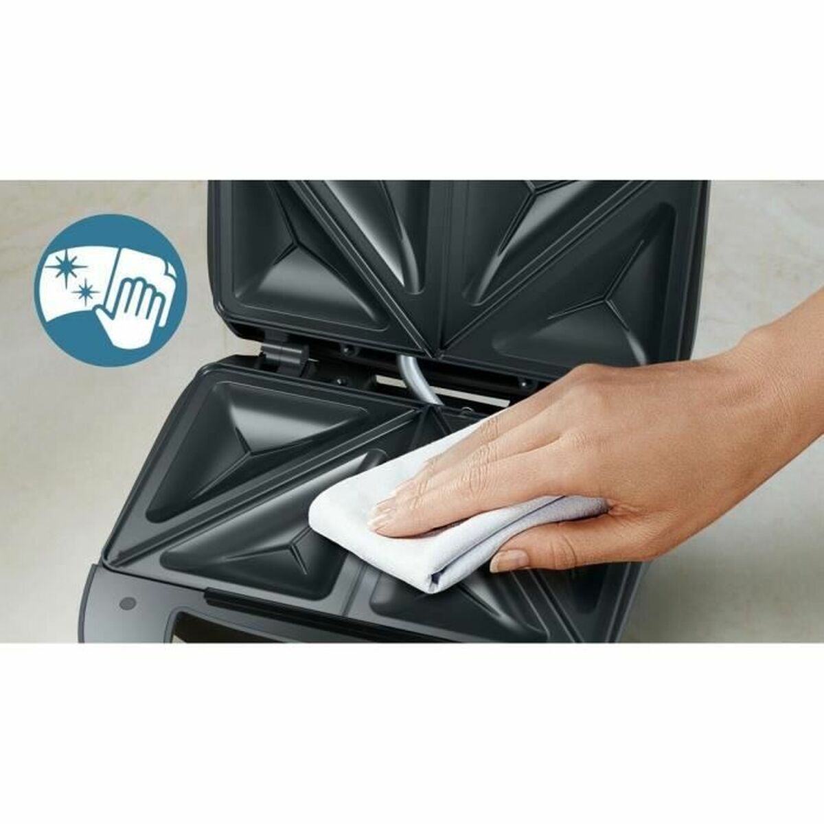 Smörgåsmaskin Philips HD2331/90 Svart 750 W - 4